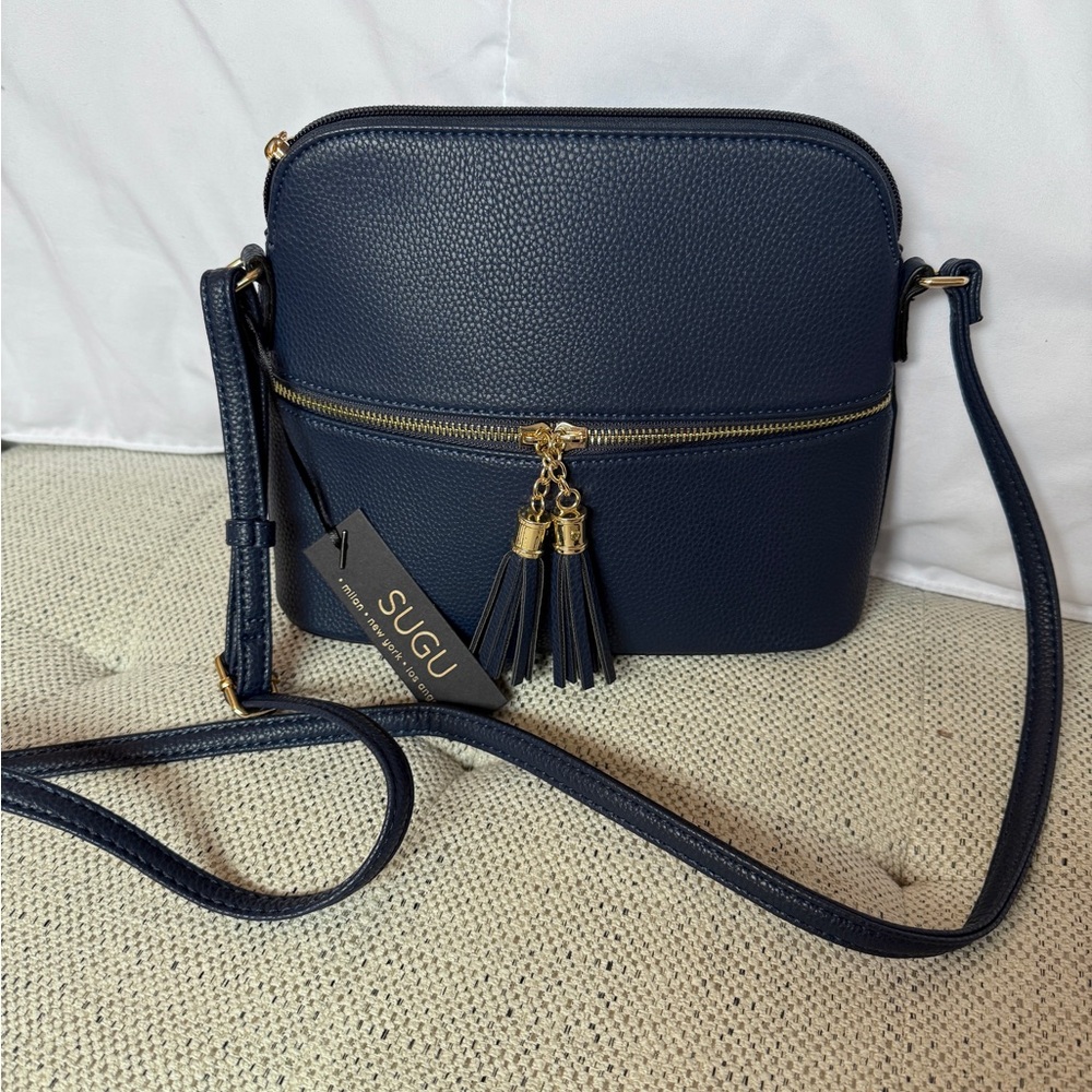 NWT Navy Blue Crossbody bag